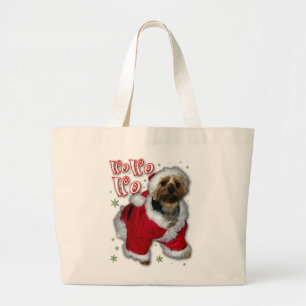 Sac fourre-tout à Père Noël Yorkie