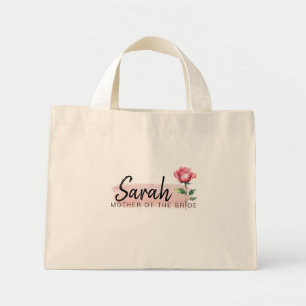 Sac fourre-tout à personnaliser rose rose pour la