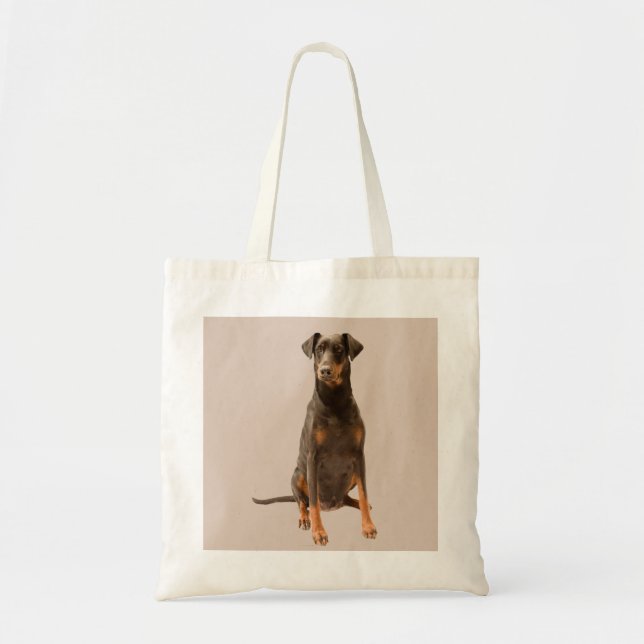 Sac fourre-tout à Pinscher de dobermann (Devant)