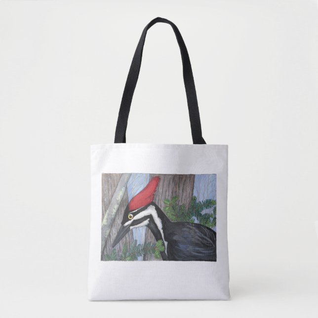 Sac fourre-tout "à pivert de Pileated" (Devant)