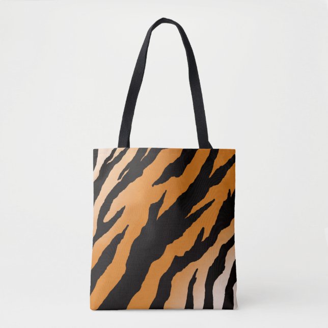 Sac fourre-tout à rayures de tigre (Devant)