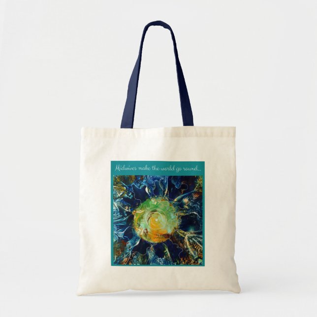 sac fourre-tout à recommandation de sage-femme (Devant)