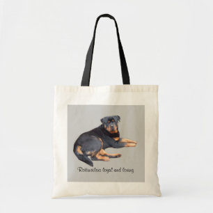 Sac fourre-tout à rottweiler