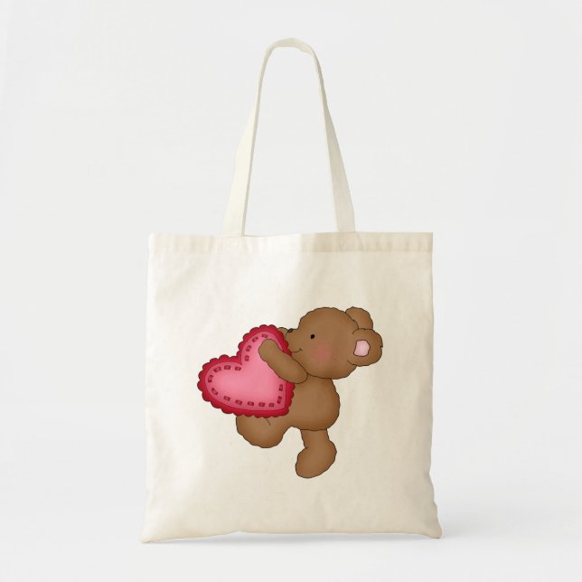 Sac fourre-tout à Saint-Valentin d'enfants (Devant)