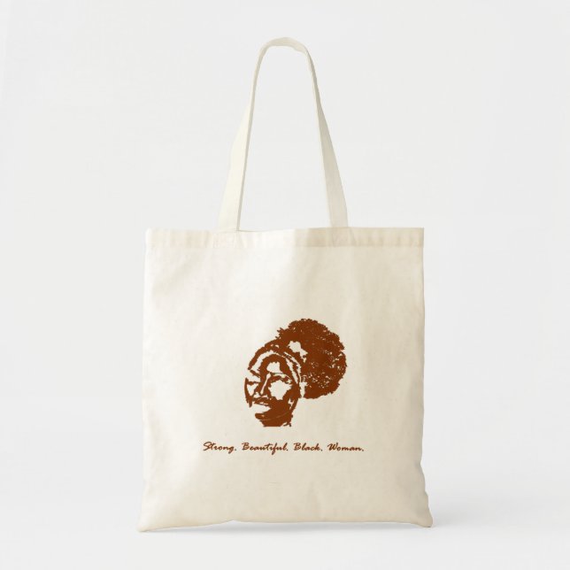 Sac fourre-tout à Sista de souffle d'Afro (Devant)