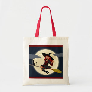Sac fourre-tout à sorcière de Halloween