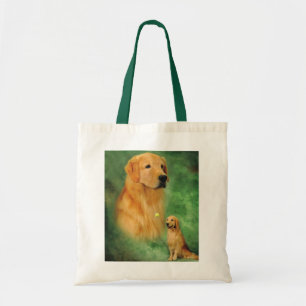 Sac fourre-tout à Spencer de golden retriever