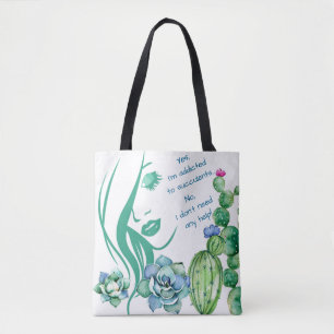 Sac fourre-tout à Succulents