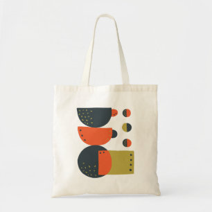 Sac fourre-tout à tasses à café abstraites