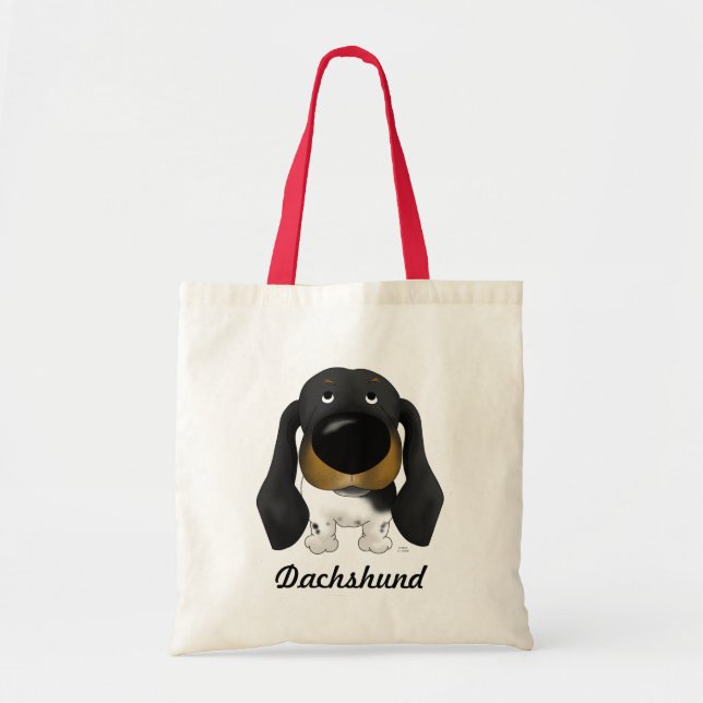 Sac fourre-tout à teckel (Devant)