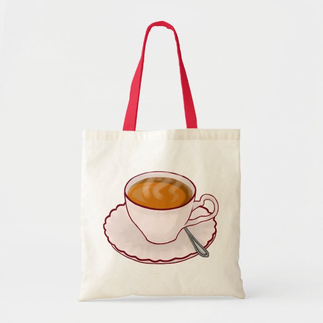 Sac fourre-tout à temps de thé (Devant)