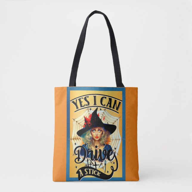 Sac fourre-tout à thème Halloween Witch (Devant)