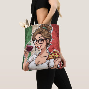 Sac fourre-tout à thème italien