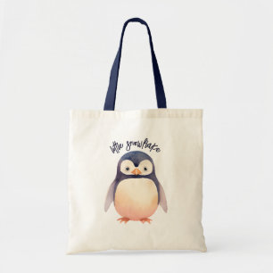 Sac fourre-tout à thème Penguin Winter Wonderland
