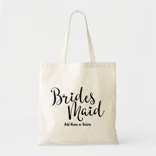 Sac fourre-tout à toile de budget de mariage de (Devant)