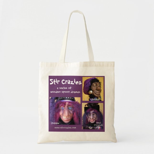 Sac fourre-tout à toile de Crazies de Stir (Devant)
