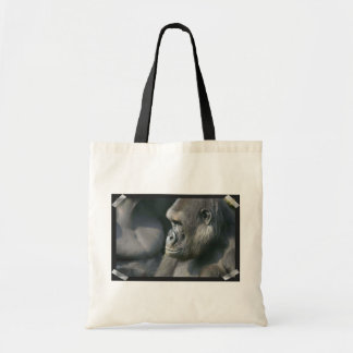 Sac fourre-tout à toile de gorille de montagne