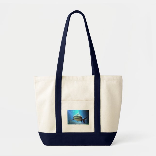 Sac fourre-tout à toile de requin (Devant)