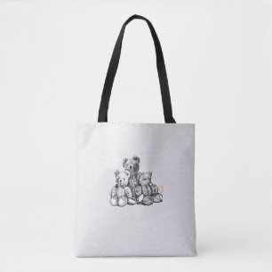 Sac fourre-tout à trois ours