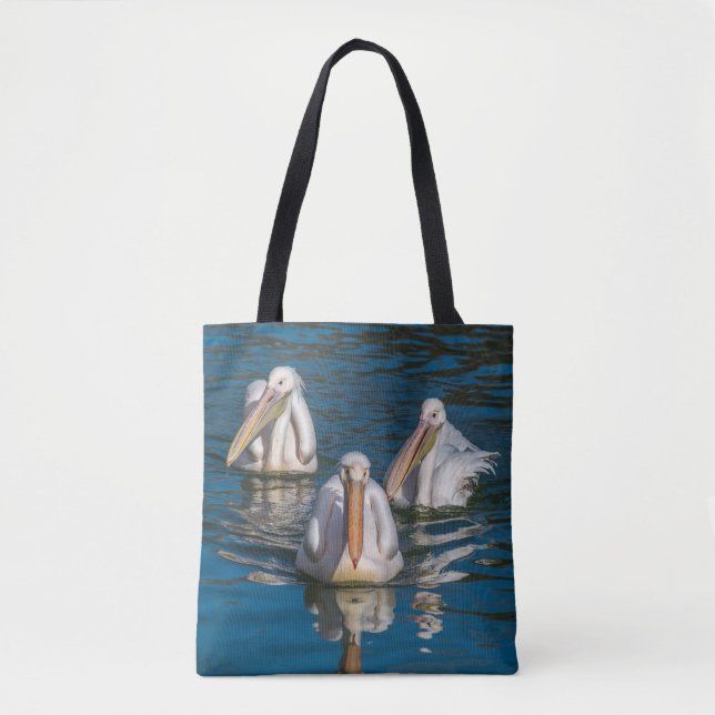Sac fourre-tout à trois pélicans (Devant)