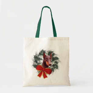 Sac fourre-tout à vacances de Noël de guirlande