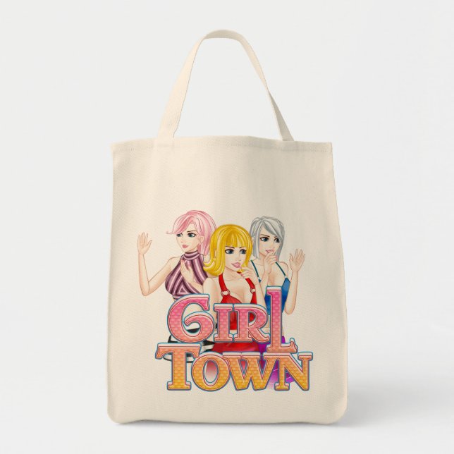 Sac fourre-tout à ville de fille (Devant)