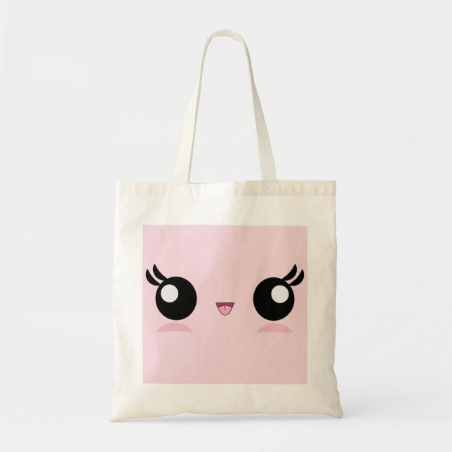 Sac fourre-tout à visage de bébé de Kawaii (Devant)