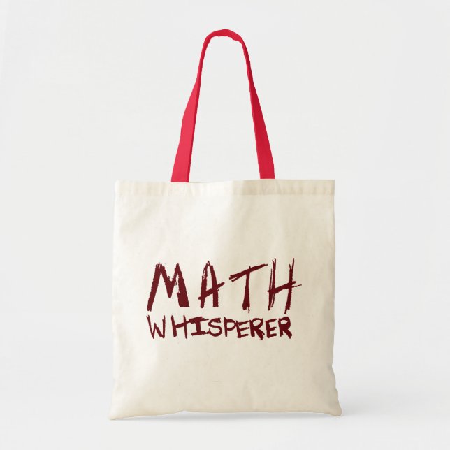 Sac fourre-tout à Whisperer de maths (Devant)