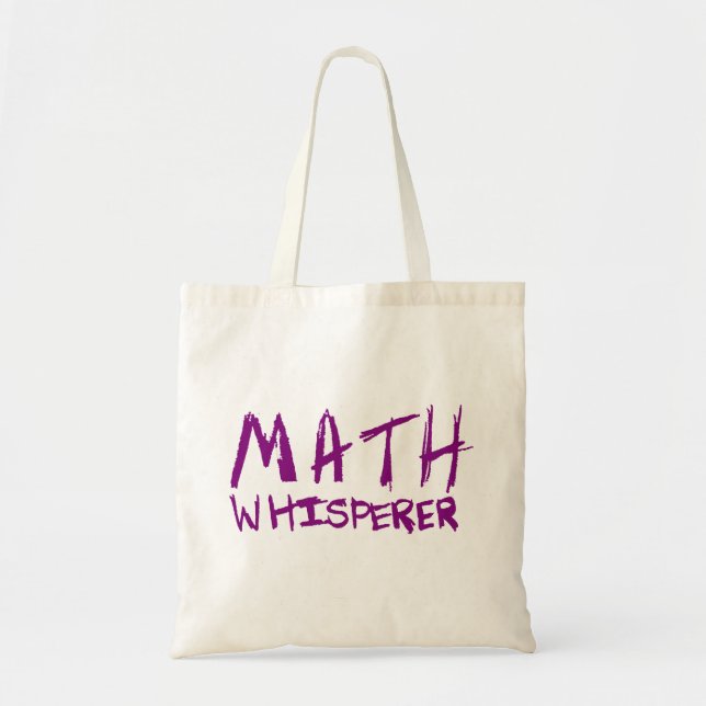 Sac fourre-tout à Whisperer de maths (Devant)