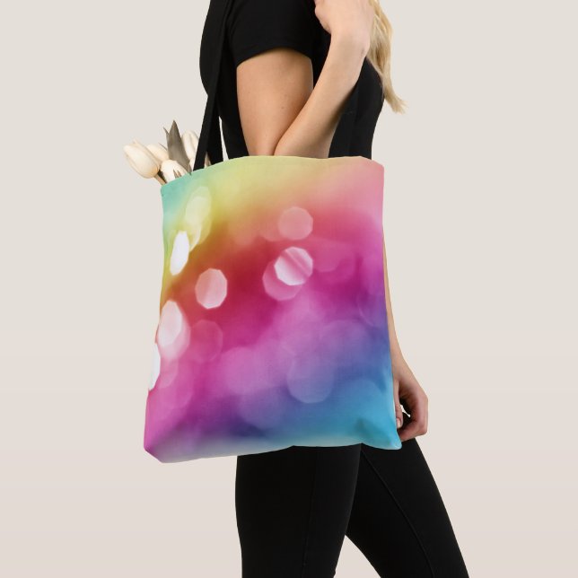 Sac fourre-tout Abstract Glow (De près)