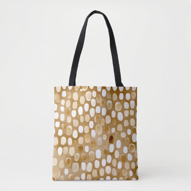 Sac fourre-tout abstrait boho (Devant)