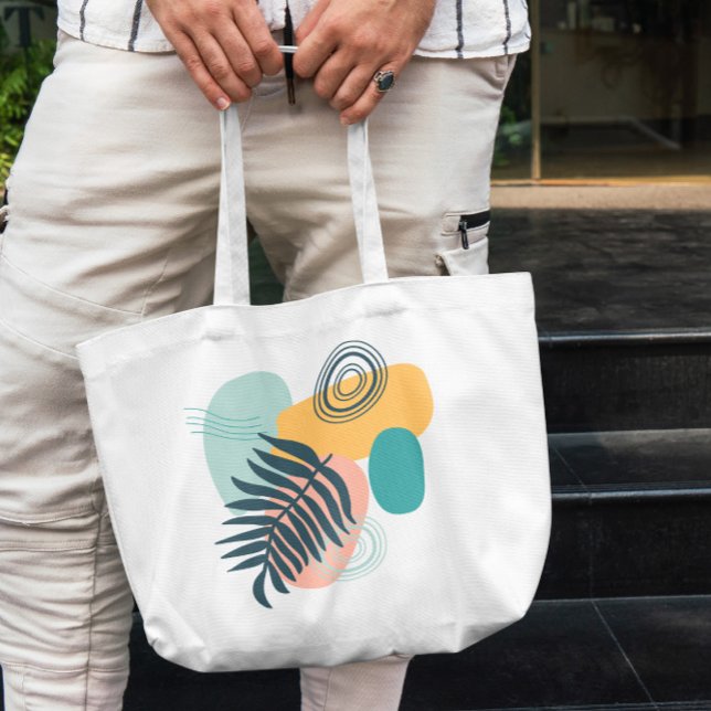 Sac fourre-tout Abstrait coloré (Créateur téléchargé)
