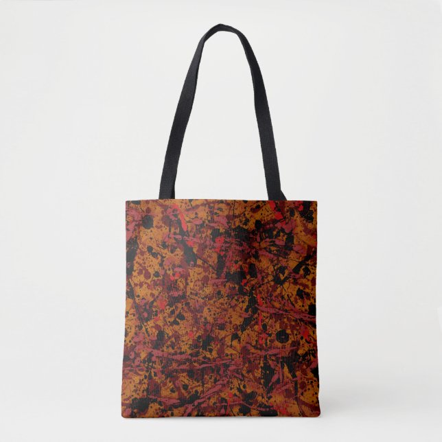 Sac fourre-tout abstrait Commotion n°1 (Devant)