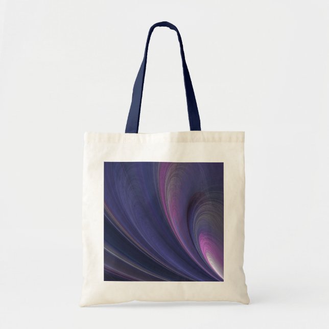 Sac fourre-tout Abstrait Rainbow Swirl (Devant)