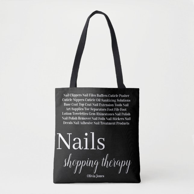 Sac fourre-tout Accessoires de soins des ongles Th (Devant)