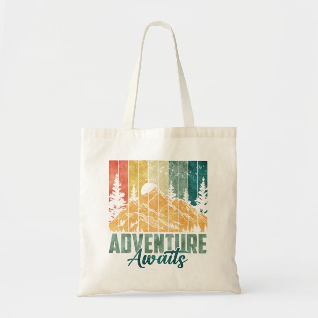 sac fourre-tout "Adventure Await" (Devant)