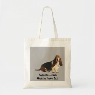 Sac fourre-tout affectueux à amusement de Basset
