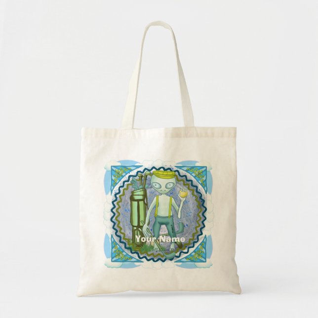 Sac fourre-tout Alien Golf (Devant)