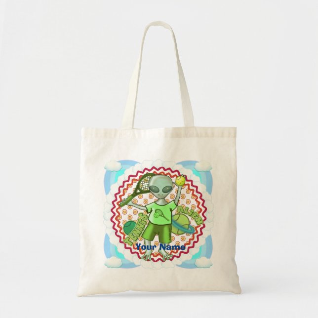 Sac fourre-tout Alien Tennis (Devant)