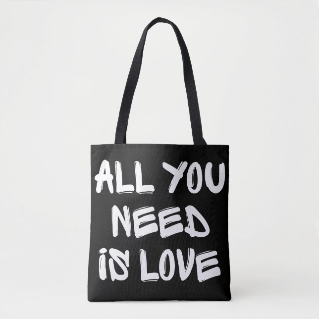 Sac fourre-tout All You Need is Love (Devant)