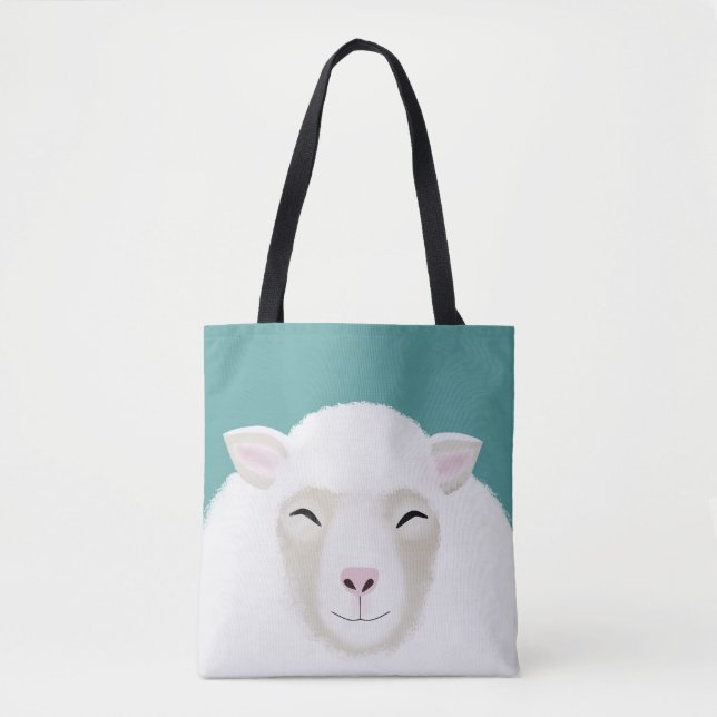Sac fourre-tout Allover des moutons (Devant)