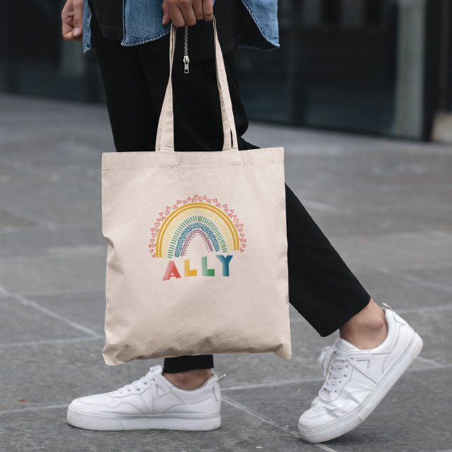 Sac fourre-tout Ally Rainbow (Créateur téléchargé)