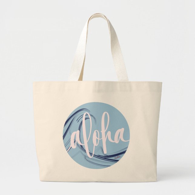 Sac fourre-tout Aloha avec thème Kai Ocean (Devant)
