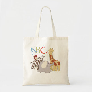 Sac fourre-tout Alphabet Animaux avec lettres ABC