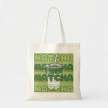 Sac fourre-tout amateur de matcha glacé – esthétiq