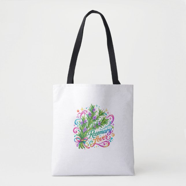 Sac fourre-tout amateur de romarin (Devant)