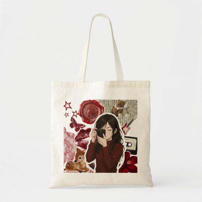 Sac fourre-tout ambiance Pinterest (Devant)