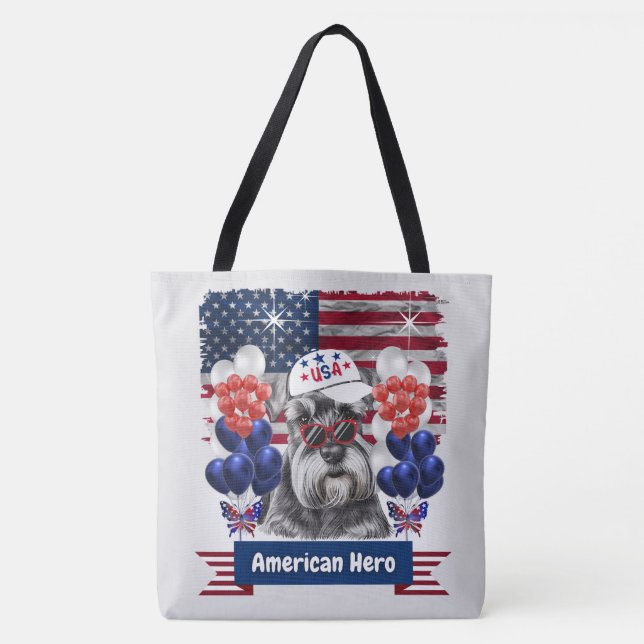 Sac fourre-tout américain Hero Schnauzer (Devant)