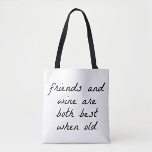 Sac fourre-tout Amis Et Épaule À Vin