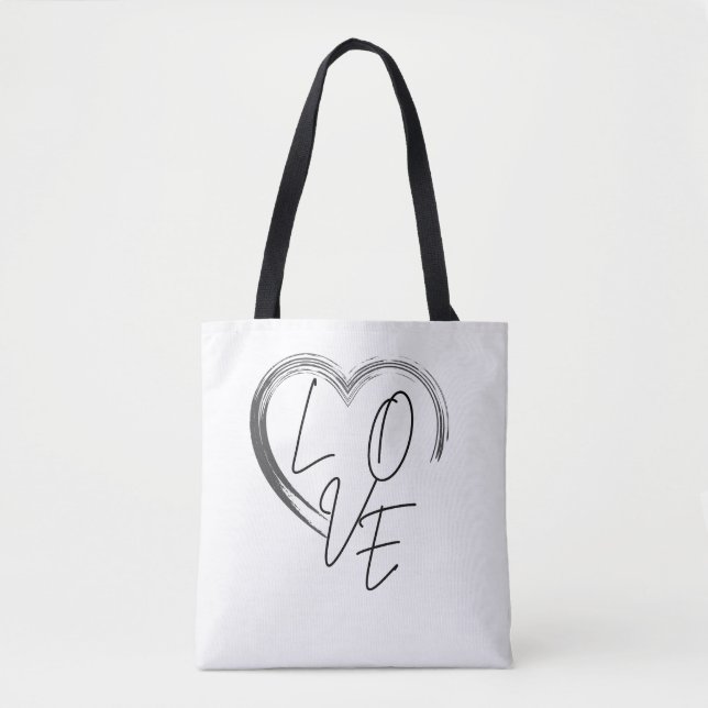 SAC FOURRE-TOUT AMOUR (Devant)